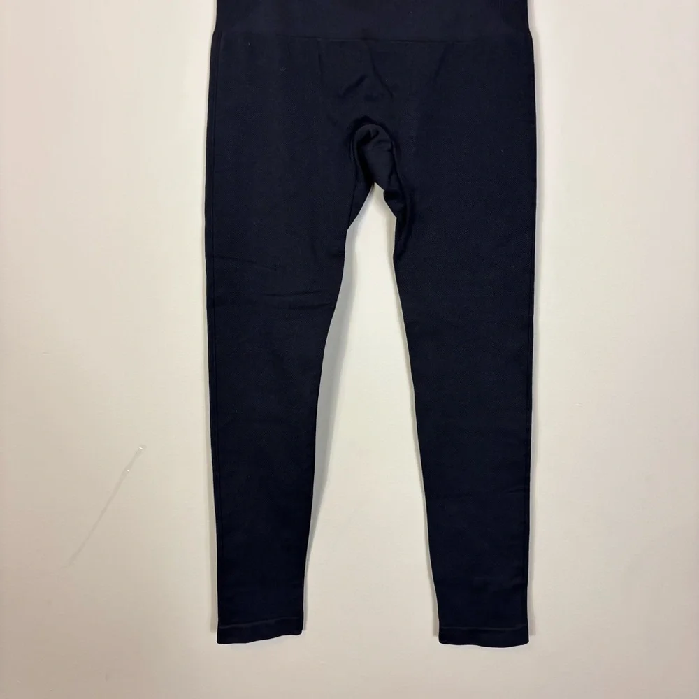 New‎ Shapermint Black High Waisted Shaping Leggings Medium